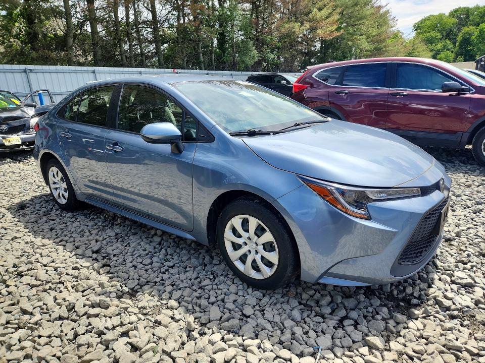 2021 Toyota Corolla VIN JTDEPMAE9MJ166908 COPART salvage auction — REAR END, Nj - Cert Of Title-Salvage, sold $4,200 on 2026-07-22 (photo 4)