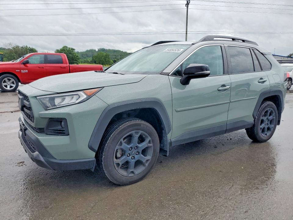 2020 Toyota Rav 4 VIN 2T3J1RFV4LC106431 — COPART salvage auction photo