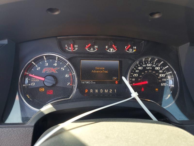 2013 Ford F-150 lightning VIN 1FTFW1ET8DFB65721 COPART salvage auction — FRONT END, Ca - Salvage Certificate, sold $625 on 2026-07-30 (photo 9)