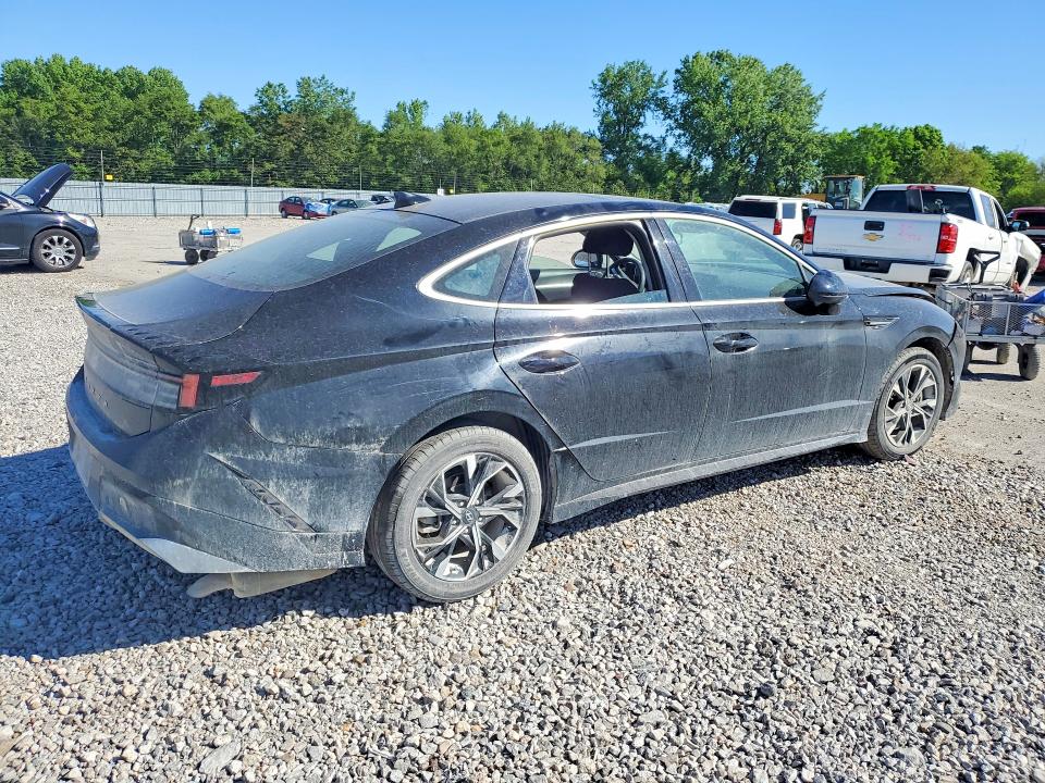 2025 Hyundai Sonata VIN KMHL64JA1SA429523 COPART salvage auction — FRONT END, Ia - Cert Of Title-Salvage Title, sold $7,600 on 2026-07-17 (photo 3)