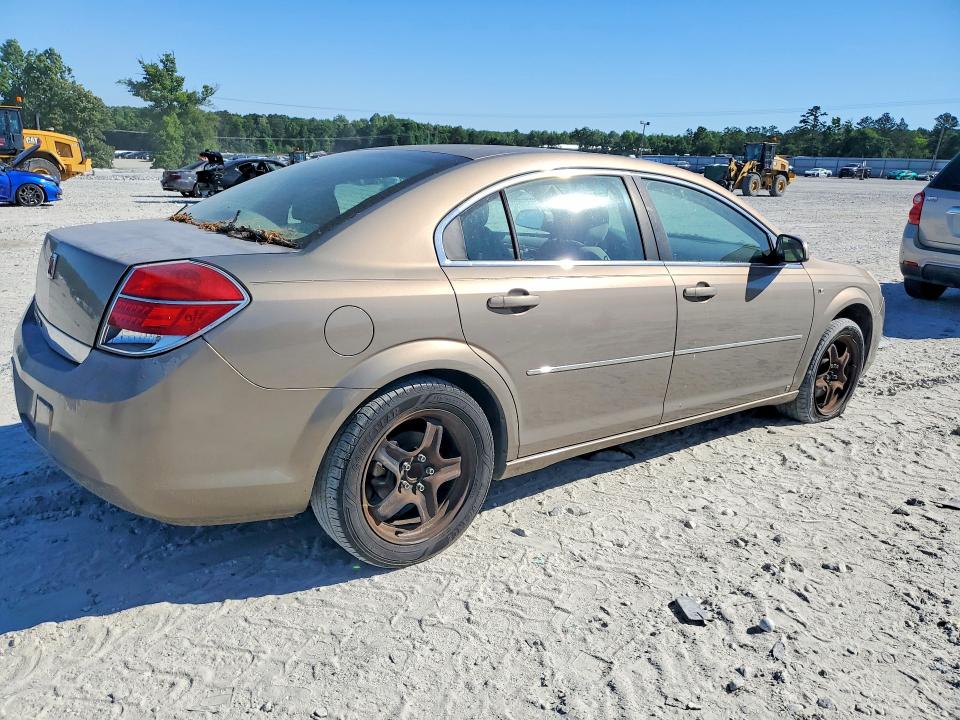 2008 Saturn Aura VIN 1G8ZS57B08F262254 COPART salvage auction — MINOR DENT/SCRATCHES, Ga - Certificate Of Title, sold $500 on 2026-07-08 (photo 3)