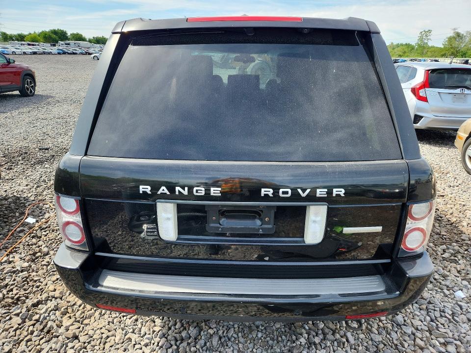 2010 Land rover RANGE ROVER VIN SALMF1E48AA312198 COPART salvage auction — FRONT END, IL - SALVAGE CERTIFICATE, sold $1,300 on 2026-07-06 (photo 6)