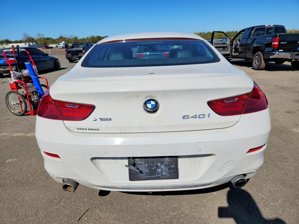 2016 BMW 6er VIN WBA6D2C58GGT65946 COPART salvage auction — MINOR DENT/SCRATCHES, Ny - Mv907A-Parts Only, sold $4,000 on 2026-08-19 (photo 6)