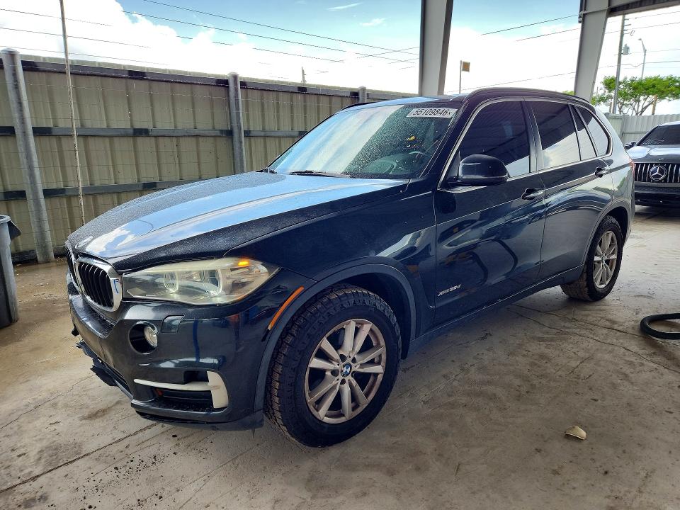 2014 BMW VIN 5UXKS4C55E0J95195 COPART salvage auction — SIDE, Fl - Certificate Of Title, sold $5,200 on 2026-07-08 (photo 1)
