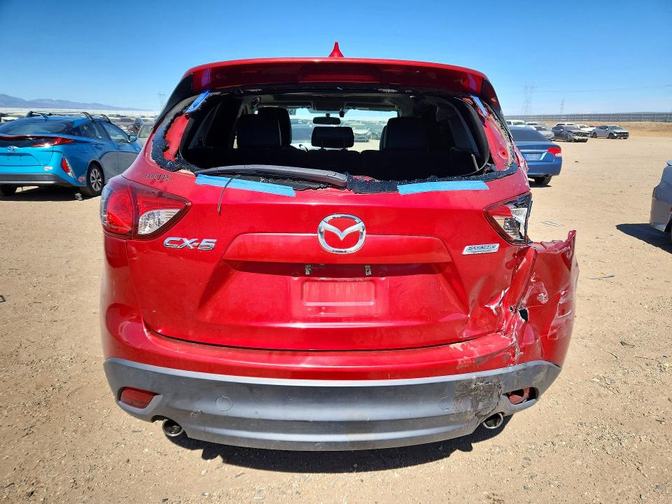 2016 Mazda Cx-5 VIN JM3KE2DY4G0667743 COPART salvage auction — REAR END, Ca - Salvage Certificate, sold $2,900 on 2026-07-20 (photo 6)