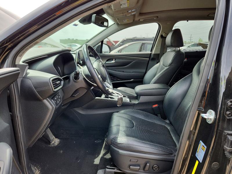 2019 Hyundai Santa fe VIN 5NMS5CAA4KH105601 COPART salvage auction — FRONT END, Il - Salvage Certificate, sold $6,800 on 2026-07-02 (photo 7)