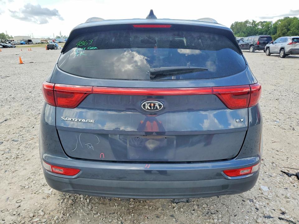 2017 Kia Sportage VIN KNDPN3AC3H7263578 COPART salvage auction — HAIL, Tx - Certificate Of Title, sold $150 on 2026-07-03 (photo 6)