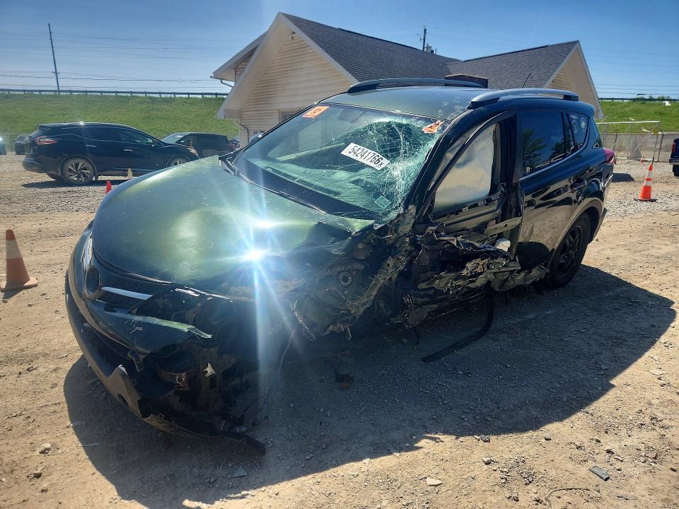 2013 Toyota Rav 4 VIN JTMBFREV1DD035287 COPART salvage auction — FRONT END, Oh - Cert Of Title-Salvage, sold $800 on 2026-07-15 (photo 1)