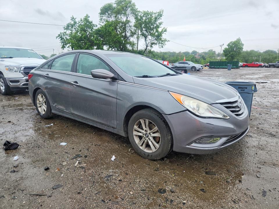 2013 Hyundai VIN 5NPEB4AC6DH781129 COPART salvage auction — FRONT END, Md - Cert Of Salvage > 75% Damage, sold $125 on 2026-07-23 (photo 4)