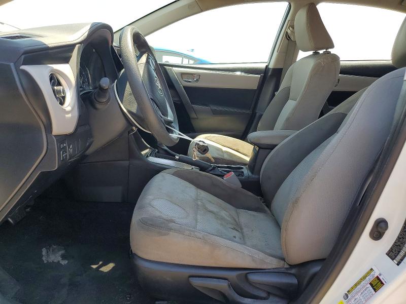 2017 Toyota Corolla VIN 5YFBURHE2HP653139 COPART salvage auction — REAR END, Ca - Salvage Certificate, sold $1,900 on 2026-07-28 (photo 7)