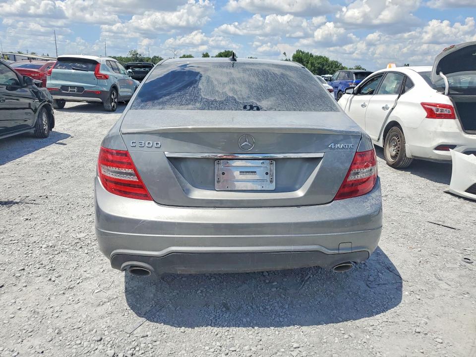 2013 Mercedes-benz C-klasse VIN WDDGF8AB6DG120609 COPART salvage auction — FRONT END, Fl - Cert Of Title Slvg Rebuildable, sold $1,650 on 2026-07-10 (photo 6)