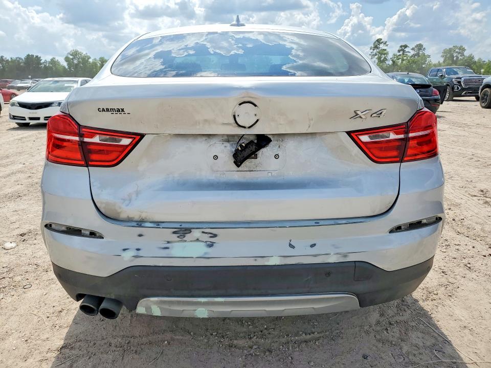 2018 BMW X4 VIN 5UXXW3C58J0Y66101 COPART salvage auction — REAR END, Tx - Salvage Vehicle Title, sold $150 on 2026-07-21 (photo 6)