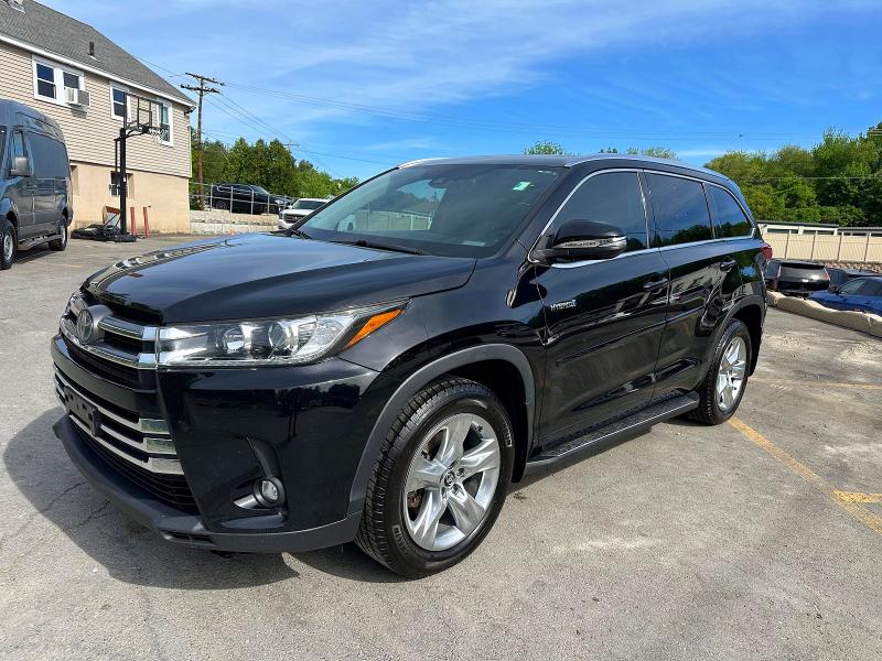 2019 Toyota Highlander VIN 5TDDGRFH9KS054671 COPART salvage auction — MECHANICAL, Ma - Certificate Of Title (P), sold $13,800 on 2026-07-29 (photo 1)