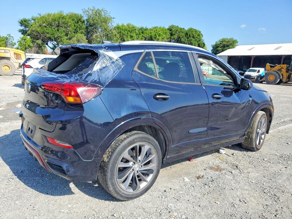 2020 Buick Encore VIN KL4MMBS29LB110631 COPART salvage auction — ROOF, Tx - Salvage Vehicle Title, sold $1,400 on 2026-07-14 (photo 3)