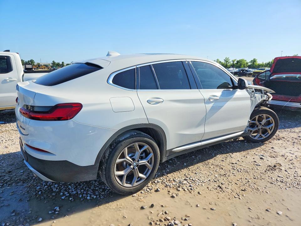 2020 BMW X4 VIN 5UX2V1C05L9C53005 COPART salvage auction — FRONT END, Tx - Salvage Vehicle Title, sold $200 on 2026-07-24 (photo 3)