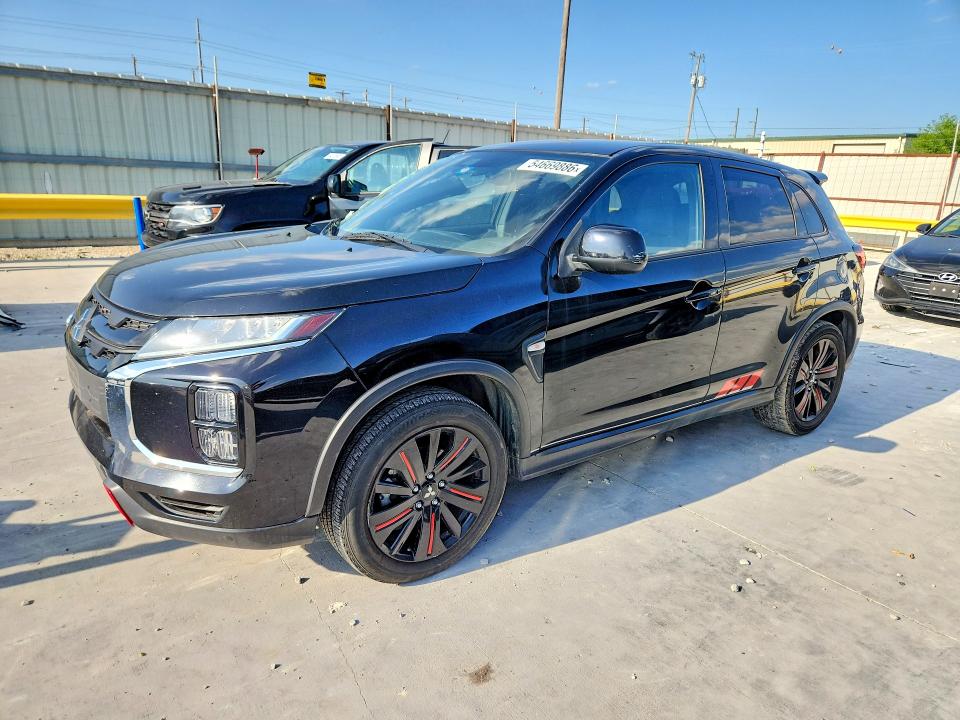 2021 Mitsubishi Outlander VIN JA4APUAU6MU014762 COPART salvage auction — SIDE, TX - SALVAGE VEHICLE TITLE, sold $3,650 on 2026-07-31 (photo 1)
