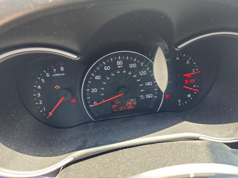2015 Kia Sorento VIN 5XYKTDA65FG617214 COPART salvage auction — FRONT END, In - Certificate Of Title, sold $1,000 on 2026-07-13 (photo 9)