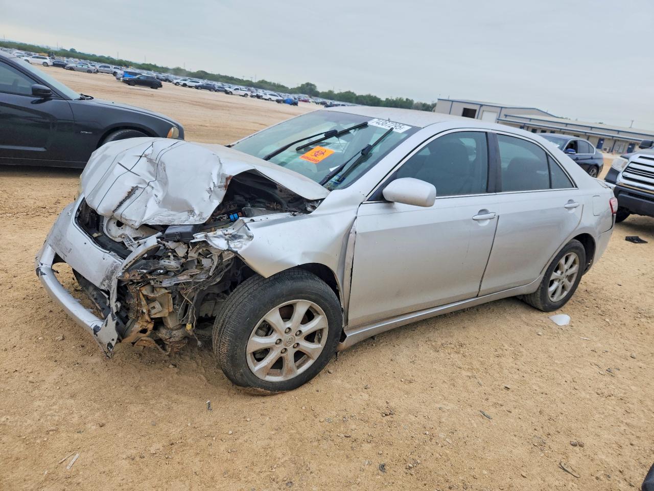 2011 Toyota Camry VIN 4T1BF3EK4BU712019 COPART salvage auction — Front End, TX - SALVAGE VEHICLE TITLE, sold $725 on 2026-06-25 (photo 1)
