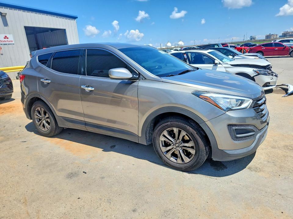 2015 Hyundai Santa fe VIN 5XYZT3LB7FG258855 COPART salvage auction — SIDE, La - Cert Of Title-Salvage, sold $1,350 on 2026-07-29 (photo 4)