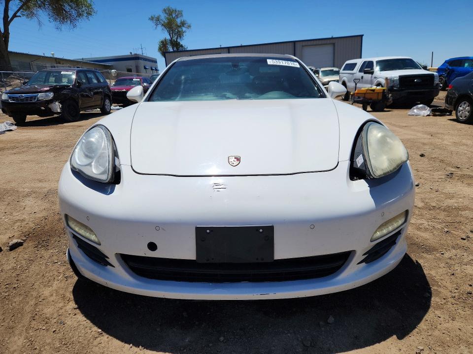 2012 Porsche Panamera VIN WP0AA2A70CL014556 COPART salvage auction — FRONT END, Nm - Cert Of Title-Salvage, sold $4,850 on 2026-07-02 (photo 5)