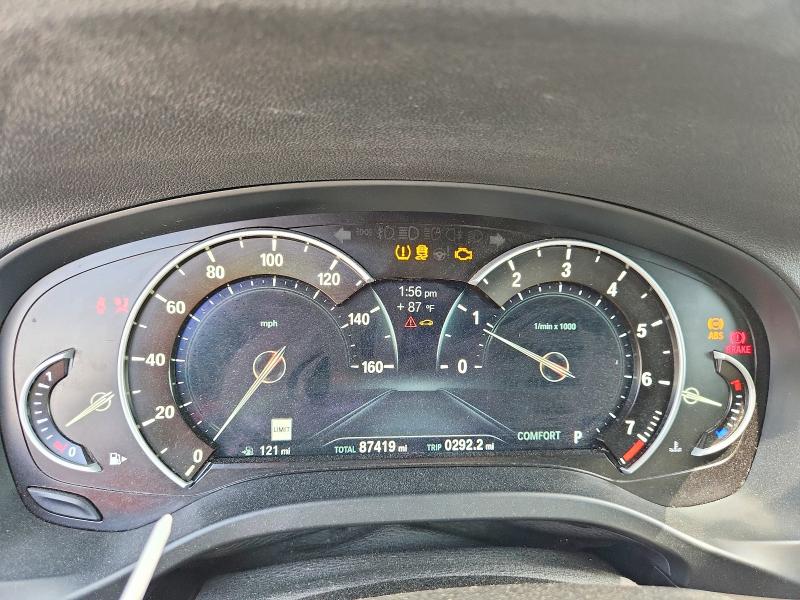 2019 BMW X3 VIN 5UXTR7C58KLR52361 COPART salvage auction — FRONT END, Ga - Cert Of Title-Salvage, sold $6,100 on 2026-07-23 (photo 9)