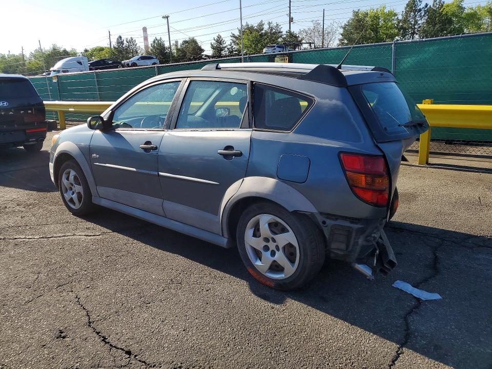 2007 Pontiac Vibe VIN 5Y2SL65857Z423227 COPART salvage auction — REAR END, CO - SALVAGE TITLE (P), sold $275 on 2026-07-16 (photo 2)