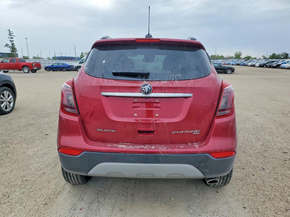 2017 Buick Encore VIN KL4CJESB4HB161824 COPART salvage auction — HAIL, Ia - Cert Of Title-Salvage Title, sold $3,050 on 2026-07-15 (photo 6)