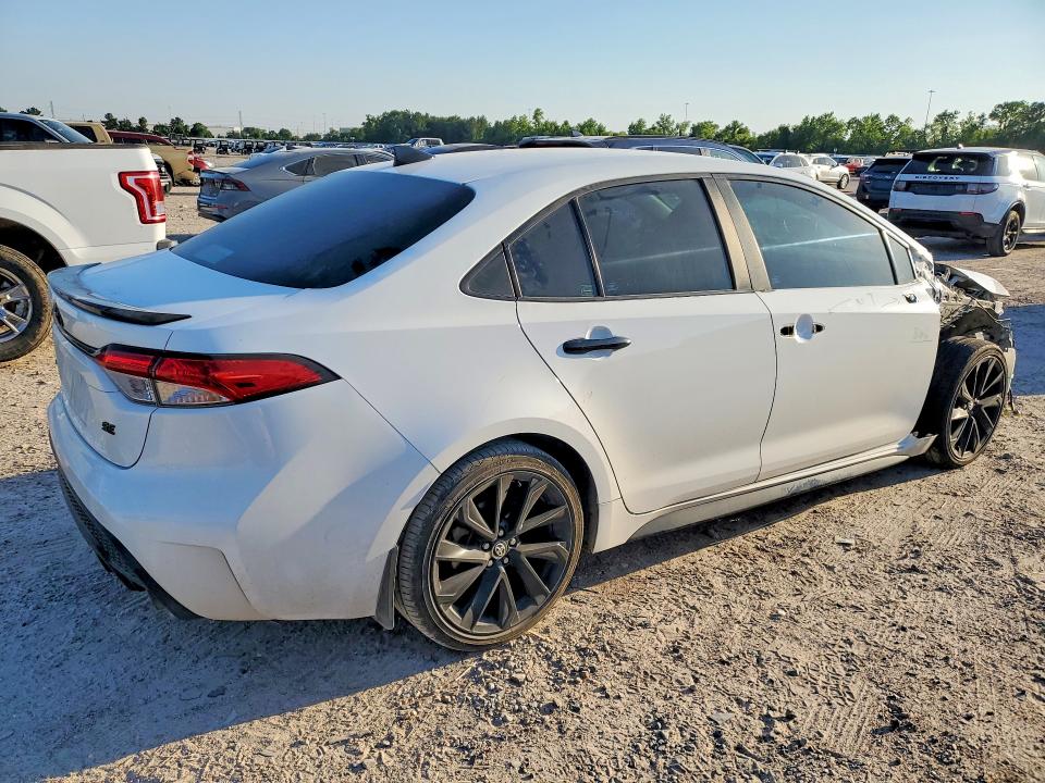 2022 Toyota VIN 5YFS4MCE7NP132813 COPART salvage auction — FRONT END, Tx - Salvage Vehicle Title, sold $4,950 on 2026-07-10 (photo 3)