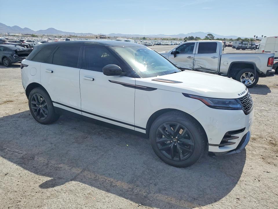 2025 Land rover RANGE ROVER VIN SALYL2EX2SA800462 COPART salvage auction — SIDE, Id - Salvage Certificate Of Title, sold $22,900 on 2026-09-08 (photo 4)