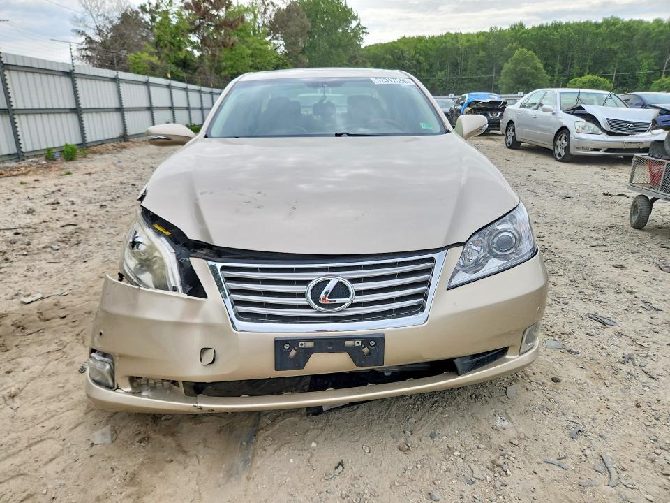 2012 Lexus VIN JTHBK1EG4C2492960 COPART salvage auction — FRONT END, Va - Cert Of Title - Salvage, sold $1,050 on 2026-07-07 (photo 5)