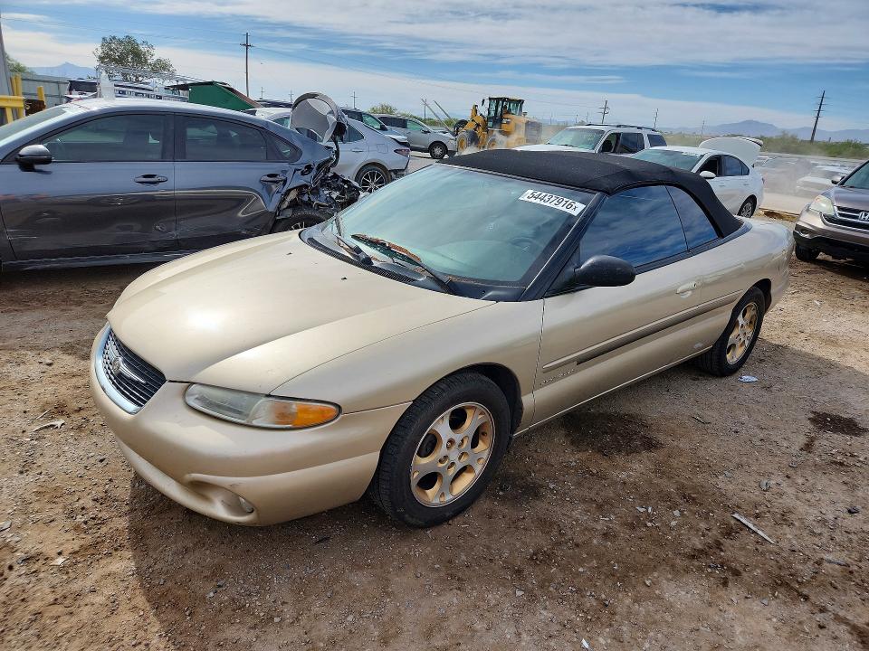 2000 Chrysler Sebring VIN 3C3EL55H6YT239807 COPART salvage auction — MECHANICAL, AZ - CERTIFICATE OF TITLE, sold $500 on 2026-07-24 (photo 1)