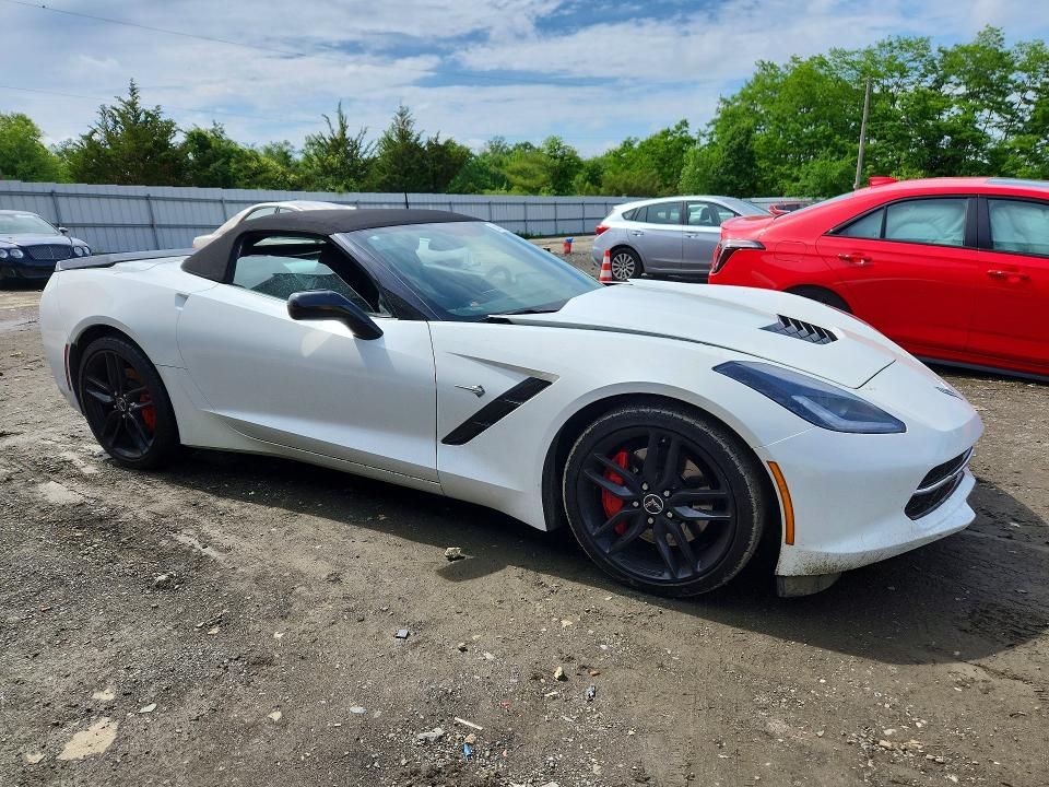 2014 Chevrolet Corvette VIN 1G1YJ3D79E5119659 COPART salvage auction — UNDERCARRIAGE, Nj - Cert Of Title-Salvage, sold $20,500 on 2026-07-27 (photo 4)