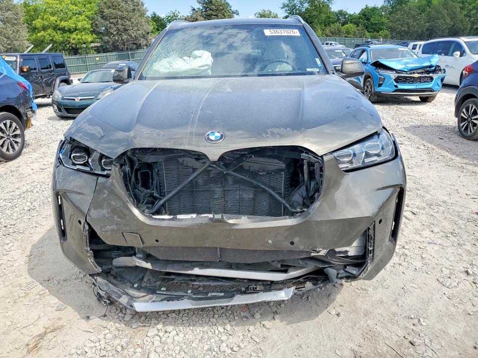 2025 BMW X5 VIN 5UX23EU05S9W72060 COPART salvage auction — Front End, KY - CERT OF TITLE-SALVAGE (P), sold $35,000 on 2026-06-25 (photo 5)