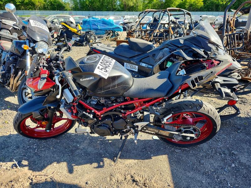 2024 Kawasaki Er VIN ML5ERGF1XRDA06458 COPART salvage auction — ROLLOVER, Mi - Scrap Certificate Of Title, sold $425 on 2026-07-23 (photo 3)
