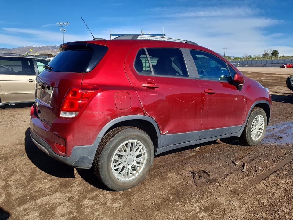 2021 Chevrolet VIN KL7CJPSM1MB370660 COPART salvage auction — REAR END, Az - Cert Of Title - Salvage, sold $1,650 on 2026-07-08 (photo 3)