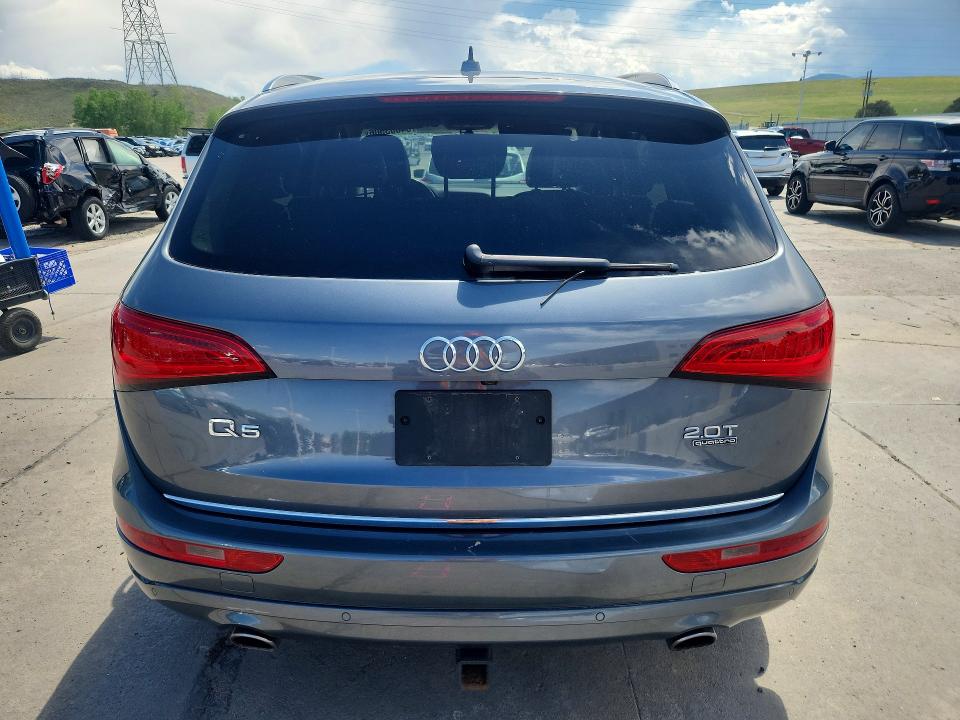 2016 Audi Q5 VIN WA1L2AFP7GA066836 COPART salvage auction — FRONT END, CO - PUBLIC - SALVAGE TITLE, sold $3,950 on 2026-07-27 (photo 6)