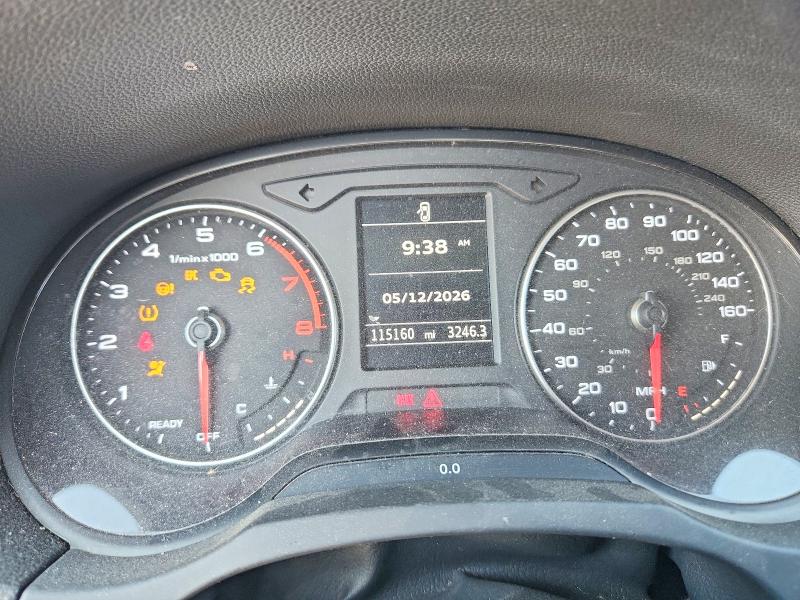 2017 Audi A3 VIN WAUAUGFF1H1041978 COPART salvage auction — FRONT END, Tx - Salvage Vehicle Title, sold $675 on 2026-07-02 (photo 9)