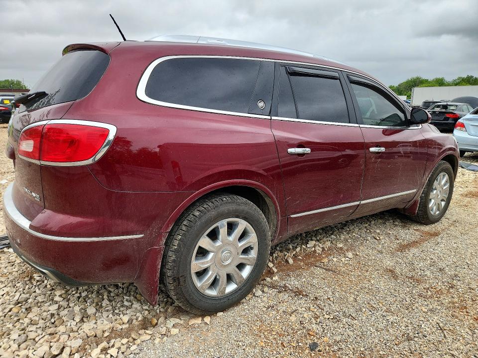 2016 Buick Enclave VIN 5GAKVBKD9GJ265916 COPART salvage auction — HAIL, Ks - Cert Of Title-Salvage, sold $350 on 2026-07-28 (photo 3)