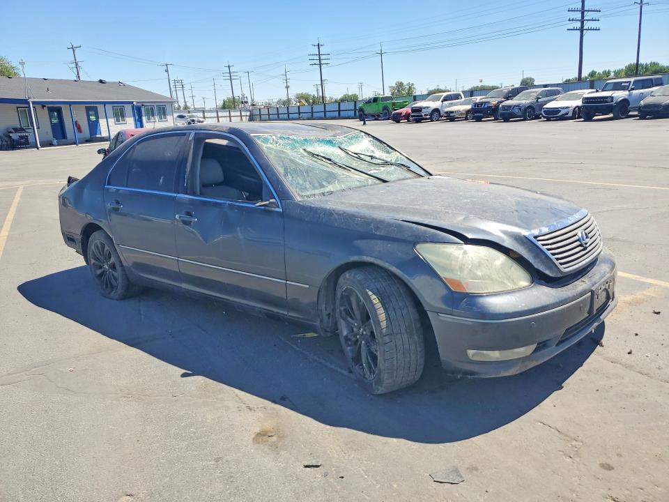 2006 Lexus Ls VIN JTHBN36F565034422 COPART salvage auction — ROLLOVER, ID - SALVAGE CERTIFICATE OF TITLE, sold $675 on 2026-07-30 (photo 4)