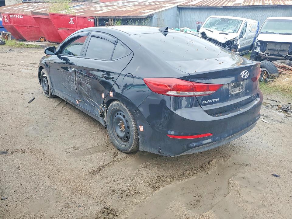 2017 Hyundai Elantra VIN KMHD84LF4HU249497 COPART salvage auction — SIDE, On - Permit Salvage, sold $3,600 on 2026-07-07 (photo 2)
