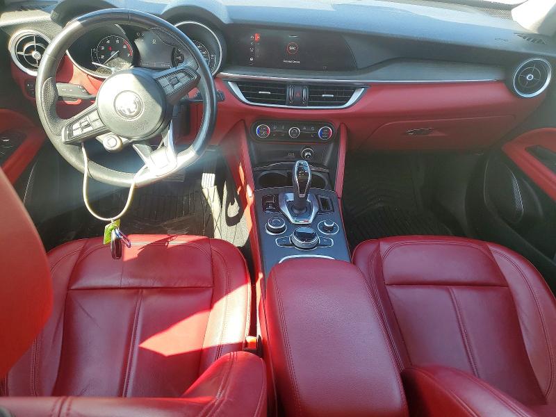 2021 Alfa romeo VIN ZASPAKBN9M7D13133 COPART salvage auction — FRONT END, Al - Cert Of Title-Salvage Title, sold $8,700 on 2026-08-04 (photo 8)