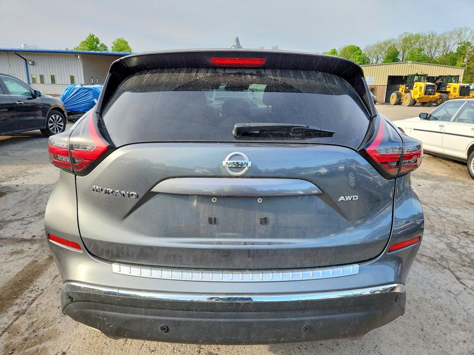 2020 Nissan Murano VIN 5N1AZ2AS4LN162951 COPART salvage auction — FRONT END, Ny - Mv-907A Salvage Certificate, sold $3,650 on 2026-07-09 (photo 6)