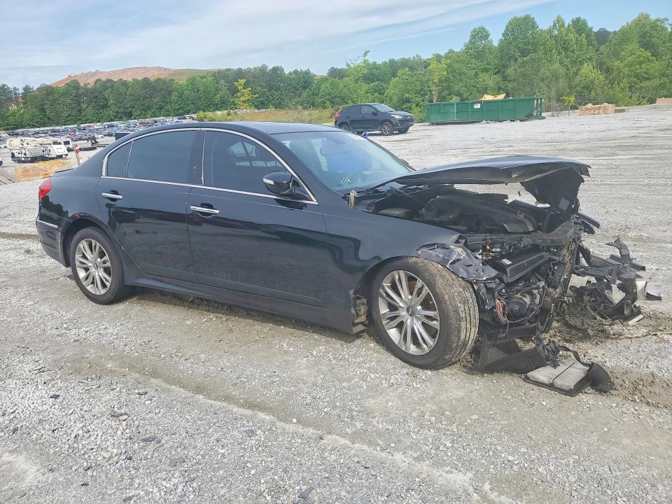 2014 Hyundai VIN KMHGC4DD4EU263260 COPART salvage auction — FRONT END, Ga - Cert Of Title-Salvage, sold $400 on 2026-07-27 (photo 4)