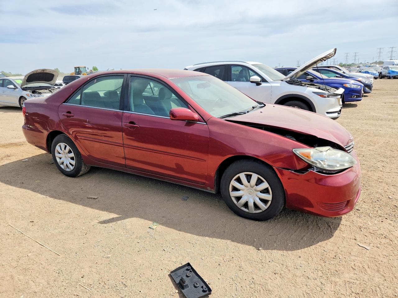 2006 Toyota Camry VIN 4T1BE32K56U154923 COPART salvage auction — Front End, IL - SALVAGE CERTIFICATE, sold $1,400 on 2026-07-02 (photo 4)