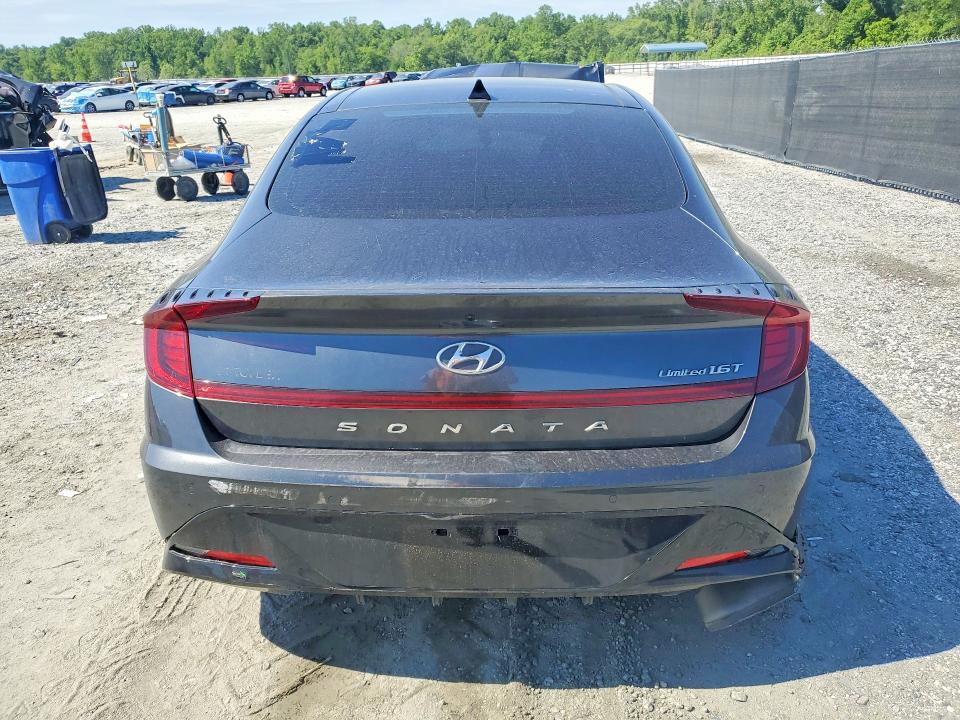 2023 Hyundai Sonata VIN KMHL34J20PA269420 COPART salvage auction — FRONT END, Ga - Certificate Of Title, sold $1,800 on 2026-07-08 (photo 6)