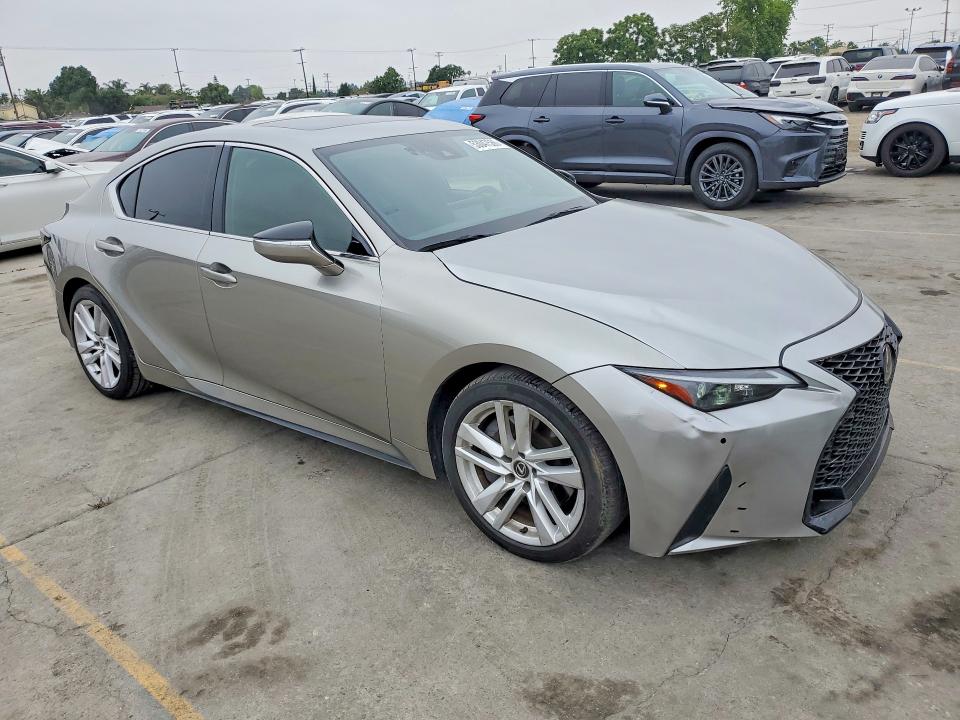 2023 Lexus Is VIN JTHCA1D26P5123714 COPART salvage auction — FRONT END, Ca - Salvage Certificate, sold $16,700 on 2026-07-06 (photo 4)