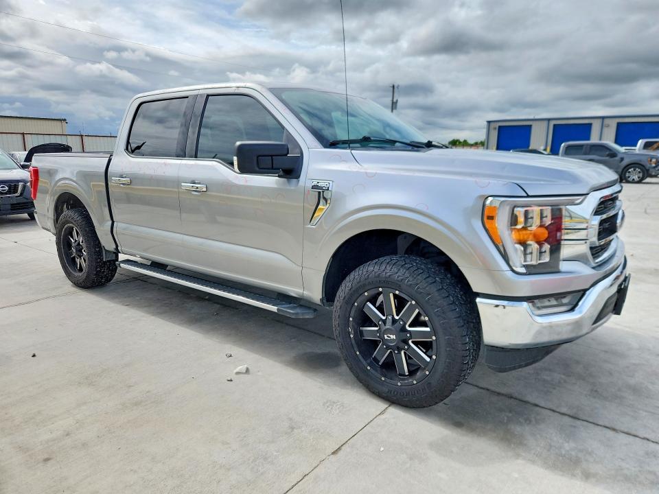 2021 Ford F-150 VIN 1FTEW1CBXMKD61592 COPART salvage auction — HAIL, Tx - Certificate Of Title, sold $13,600 on 2026-07-31 (photo 4)