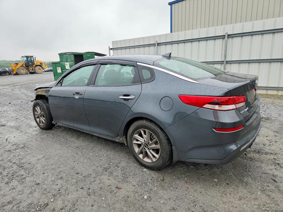 2019 Kia Optima VIN 5XXGT4L39KG377690 COPART salvage auction — FRONT END, NC - SALVAGE CERTIFICATE OF TITLE, sold $2,100 on 2026-07-08 (photo 2)