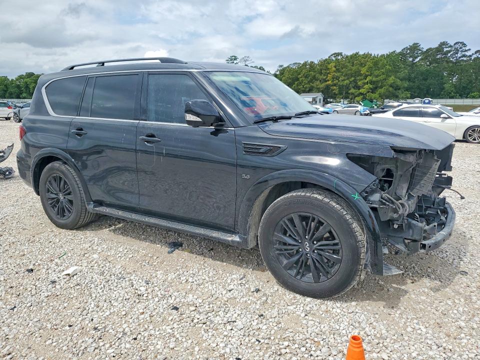2018 Infiniti Qx80 VIN JN8AZ2NF8J9661926 COPART salvage auction — FRONT END, Tx - Certificate Of Title, sold $250 on 2026-07-28 (photo 4)