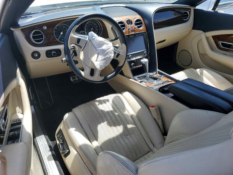 2017 Bentley Continental gt VIN SCBGT3ZAXHC061422 COPART salvage auction — FRONT END, Ca - Salvage Certificate, sold $18,300 on 2026-07-02 (photo 8)